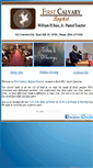 Mobile Screenshot of firstcalvaryofrockhill.org